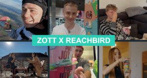 Reachbird mit Influencer-Kampagne für Zott in Berlin Reachbird-Kampagne für Zott (Foto: Reachbird)