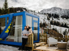 Ikea Österreich lässt Influencer in den Alpen übernachten Die Ikea Schlummertasche in den Salzburger Alpen (Fotos: Ikea Österreich)