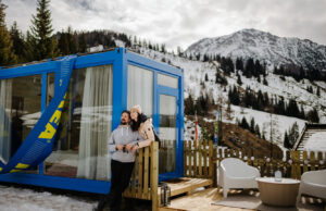 Ikea Österreich lässt Influencer in den Alpen übernachten Die Ikea Schlummertasche in den Salzburger Alpen (Fotos: Ikea Österreich)