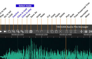 Tascam mit kostenlosem Audio File Manager Tascam Audio File Manager (Foto: Tascam)