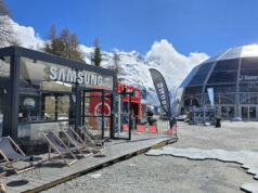 Samsung Schweiz geht mit Content Creatorn auf Tour AI Experience Tour beim SunIce-Festival (Fotos: Samsung)