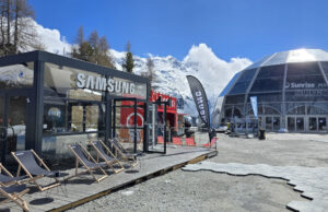 Samsung Schweiz geht mit Content Creatorn auf Tour AI Experience Tour beim SunIce-Festival (Fotos: Samsung)