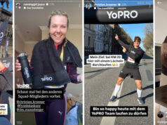 Danone und Studio71 bringen Influencer zum Berliner Halbmarathon Danone und Studio71 bringen Influencer zum Berliner Halbmarathon (Foto: Studio71 GmbH)