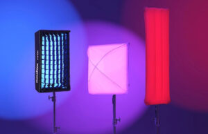 Neue Godox LED-Leuchten FL100R, FL200R und FL200SR Neue Godox LED-Leuchten FL100R, FL200R und FL200SR (Foto: Godox)