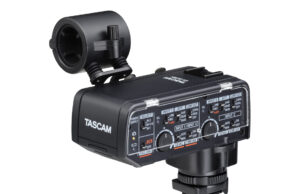Digitaler Tascam-Mikrofonadapter für Nikon ZR erhältlich CA-XLR2d (Foto: Tascam)