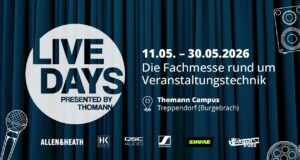 Thomann Live Days: Event für Creator und Technik