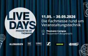 Thomann Live Days: Event für Creator und Technik