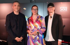 SAE Institute: Neuer Mediencampus Leipzig eröffnet Falko Paul Eidner, Anja Hähle-Posselt und Chris Müller (von links, Foto: SAE Institute)