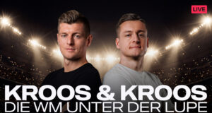 Toni und Felix Kroos begleiten die WM mit TikTok Live-Show Toni und Felix Kroos (von links, Foto: TikTok/360Media)