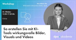 Workshop informiert über KI-Workflows für Bilder und Videos