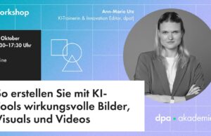 Workshop informiert über KI-Workflows für Bilder und Videos