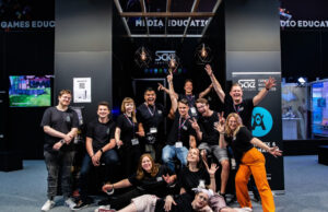 SAE Institute präsentiert sich auf der gamescom 2026 SAE Institute bei der gamescom 2024 (Foto: SAE Institute)