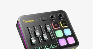 Maono präsentiert G3 Audio Mixer für Streamer und Creator Der G3 Audio Mixer in Schwarz (Foto: Maono)