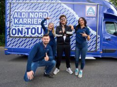 Aldi Nord schickt Ryko, Rosemondy und Showtime auf Karrieretour Aldi Nord und Dentsu Creative schicken Creator auf Karrieretour (Fotos: Aldi Nord)